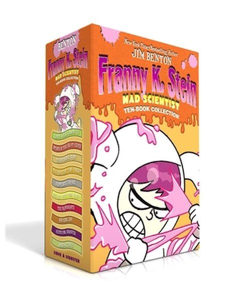 Franny K. Stein, Mad Scientist Ten-Book Collection (Boxed Set): Lunch Walks Among Us; Attack of the 50-Ft. Cupid; The In