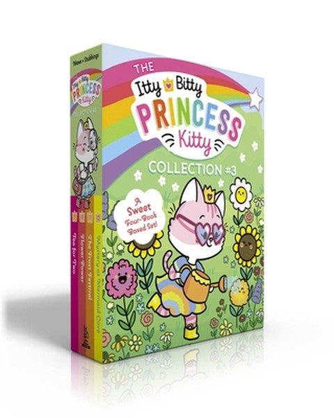 The Itty Bitty Princess Kitty Collection #3 (Boxed Set): Tea for Two; Flower Power; The Frost Festival; Mystery at Merma