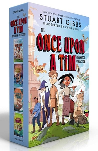 The Once Upon a Tim Paperback Collection (Boxed Set): Once Upon a Tim; The Labyrinth of Doom; The Sea of Terror; The Que