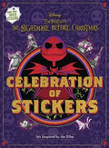 Disney Tim Burton's the Nightmare Before Christmas Celebration of Stickers - Sticker Book for Teens and Adults, Official