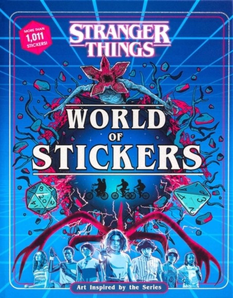 Stranger Things World of Stickers - Collectible Sticker Book for Teens and Adults (Officially Licensed): Art Inspired by