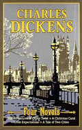 Charles Dickens Four Novels (Deluxe Leatherbound Edition): The Adventures of Oliver Twist, a Christmas Carol, Great Expe