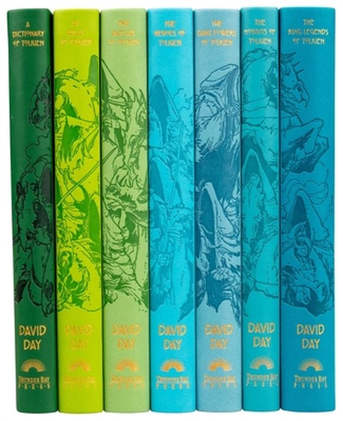 World of Tolkien Seven-Book Boxed Set - Tolkien Reference Books for All Ages, Illustrated Lord of the Rings Guides, Boxe