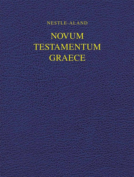 Nestle-Aland Novum Testamentum Graece 28 (Na28) Wide Margin