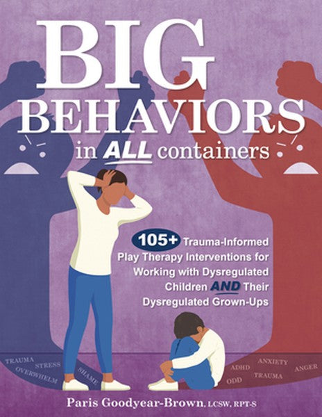 Big Behaviors in All Containers: 105+ Trauma-Informed Play Therapy Interventions for Working with Dysregulated Children 