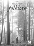 Taylor Swift Folklore: Easy Piano Songbook with Lyrics Beginner and Intermediate Sheet Music for Piano Players and Fans 