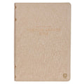 Nlt, the Spiritual Growth Bible (Faux Leather, Pearlescent Taupe)