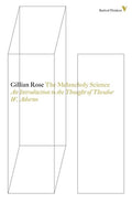 The Melancholy Science: An Introduction To The Thought Of Theodor W. Adorno