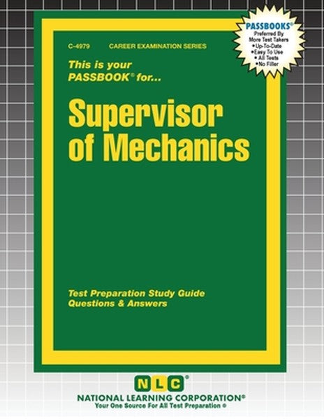 Supervisor of Mechanics