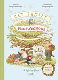 Cat Family Four Seasons: A Lift-The-Flap Book with Over 140 Flaps