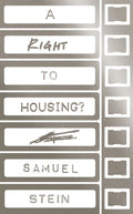 A Right to Housing?