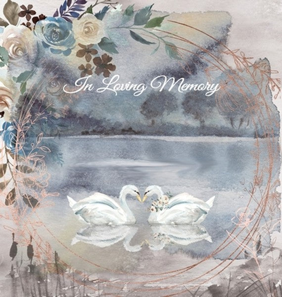 Funeral Guest Book, "In Loving Memory", Memorial Guest Book, Condolence Book, Remembrance Book for Funerals or Wake: HAR