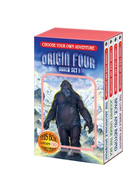 Choose Your Own Adventure 4-Book Boxed Set #1: Origin Four (the Abominable Snowman, Journey Under the Sea, Space and Bey