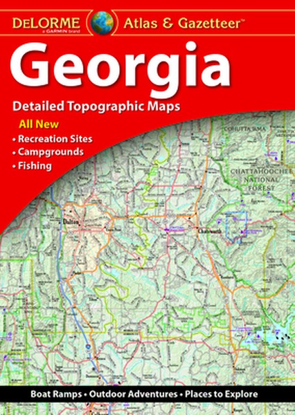 Delorme Atlas & Gazetteer Georgia 8e