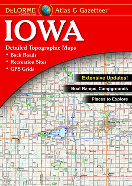 Delorme Atlas & Gazetteer Iowa