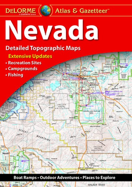 Delorme Atlas & Gazetteer Nevada 11E