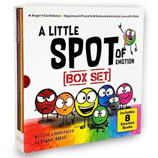 A Little Spot of Emotion 8 Book Box Set (Books 1-8: Anger, Anxiety, Peaceful, Happiness, Sadness, Confidence, Love, & Sc