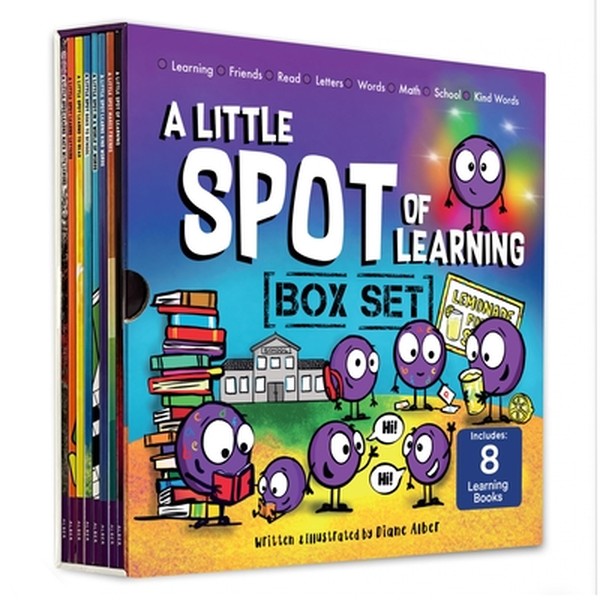 A Little Spot of Learning 8 Book Box Set (Books 33-40: Kind Words, Friendship, Learning with Emotions, Goes to School, L