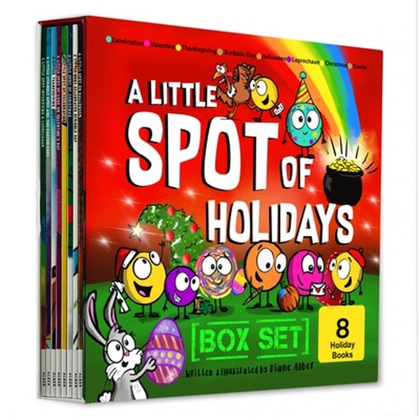 A Little Spot of Holidays Book Box Set (Books 41-48: Christmas, Halloween, Thanksgiving, Valentine's Day, Easter, St. Pa