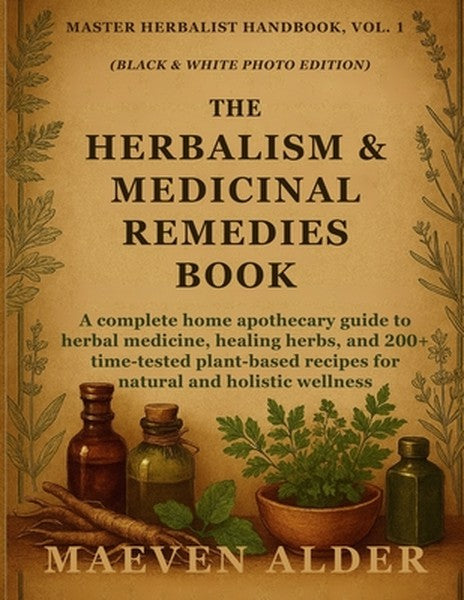 The Herbalism & Medicinal Remedies Book: A Complete Home Apothecary Guide to Herbal Medicine, Healing Herbs, and 200+ Ti