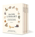 Our Little Library: A Foundational Language Vocabulary Board Book Set for Babies, Including Farm & Forest Animals, Fruit