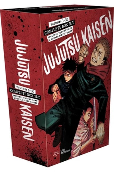 Jujutsu Kaisen Complete Box Set: Includes Volumes 1-30 with Volume 0