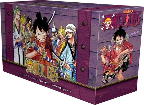 One Piece Box Set 5: Wano to Egghead: Volumes 91-111