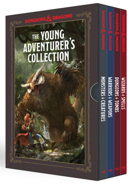 The Young Adventurer's Collection Box Set 1 [Dungeons & Dragons 4 Books]: Monsters & Creatures, Warriors & Weapons, Dung