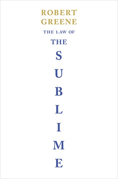 The Law of the Sublime