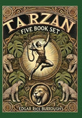 Tarzan 5 Book Set (Collector's Edition) (Laminated Hardback with Jacket): Tarzan of the Apes, The Return of Tarzan, The 