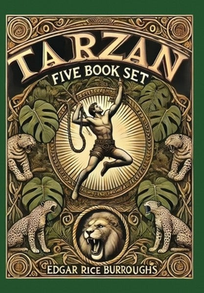 Tarzan 5 Book Set (Collector's Edition) (Laminated Hardback with Jacket): Tarzan of the Apes, The Return of Tarzan, The 