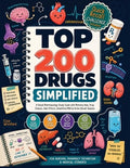 Top 200 Drugs Simplified: A Visual Pharmacology Study Guide with Memory Aids, Drug Classes, Side Effects, Simplified MOA