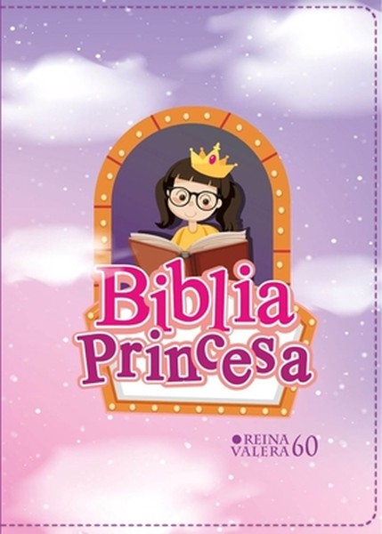 Biblia Rvr 1960 Compacta Para Niñas Princesa Vinilo Con Cierre (Bible Rvr 1960 Compact Size Princess Vinyl with Zipper (