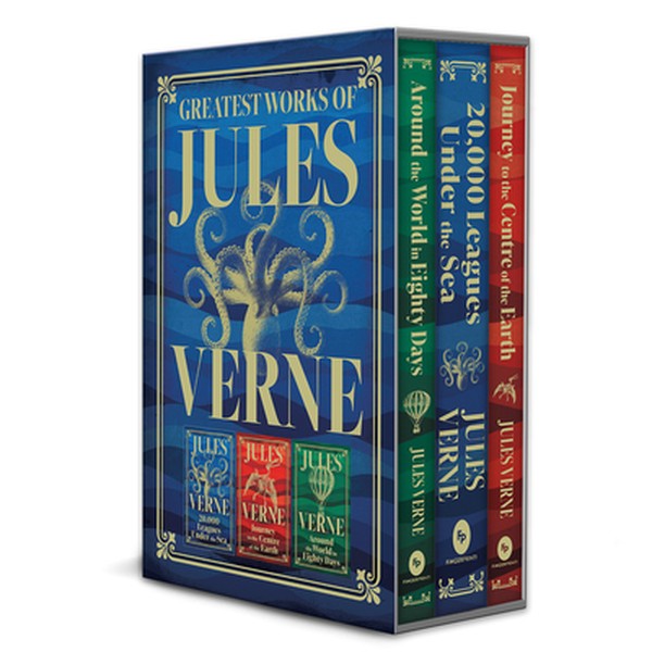 Greatest Works of Jules Verne: 20,000 Leagues Under the Sea, Journey to the Centre of the Earth, Around the World in Eig
