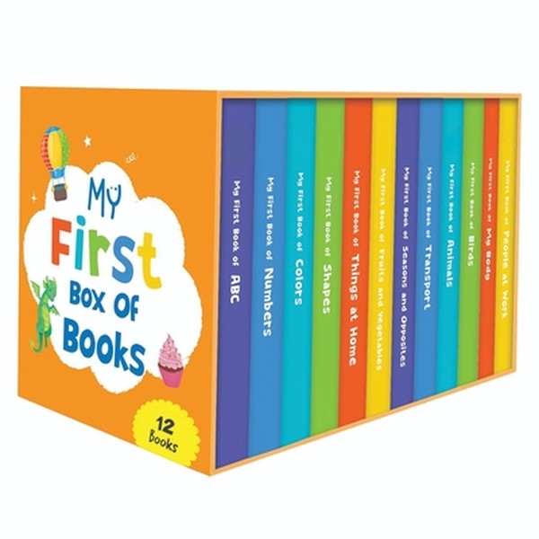 My First Learning Library Boxset (12 Books): A Boxset of 12 Illustrated Board Books for Kids, Toddlers [Penguin Early Le