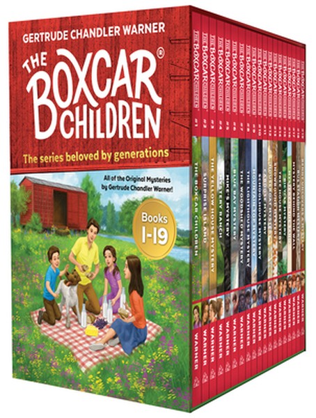 The Boxcar Children Classic Treasury Boxed Set: The Complete Original Mysteries (19-Book Box Set) (the Boxcar Children M