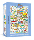 Richard Scarry's Cars and Trucks and Things That Go: 1000-Piece Puzzle: A Nostalgic Jigsaw Puzzle Inspired by the Timele