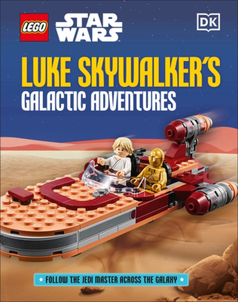 Lego Star Wars Luke Skywalker's Galactic Adventures (Library Edition)