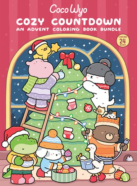 Cozy Countdown: An Advent Coloring Book Bundle