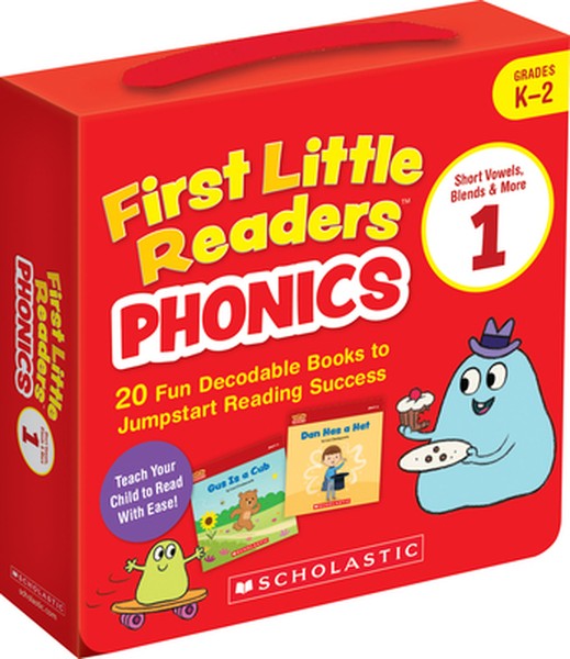 First Little Readers: Phonics Set 1 / Short Vowels, Blends & More (Single-Copy Set): 20 Decodable Books for Beginning Re