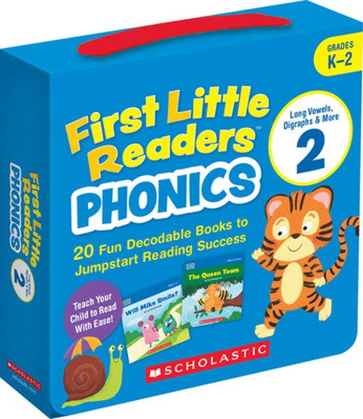 First Little Readers: Phonics Set 2 / Long Vowels, Digraphs & More (Single-Copy Set): 20 Decodable Books for Beginning R