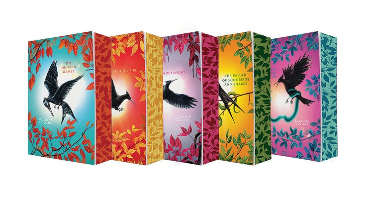 Hunger Games 5-Book Box Set (Deluxe Edition) (the Hunger Games, Catching Fire, Mockingjay, the Ballad of Songbirds and S