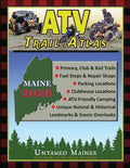 2026 Maine ATV Trail Map Atlas