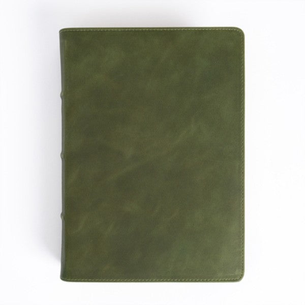 CSB She Reads Truth Bible, Holman Handcrafted Collection, Olive Premium Calfskin