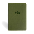 NASB Giant Print Reference Bible, Olive Leathertouch