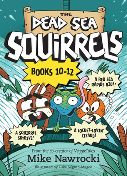 The Dead Sea Squirrels Set Books 10--12: Risky River Rescue / A Twisty-Turny Journey / Babbleland Breakout