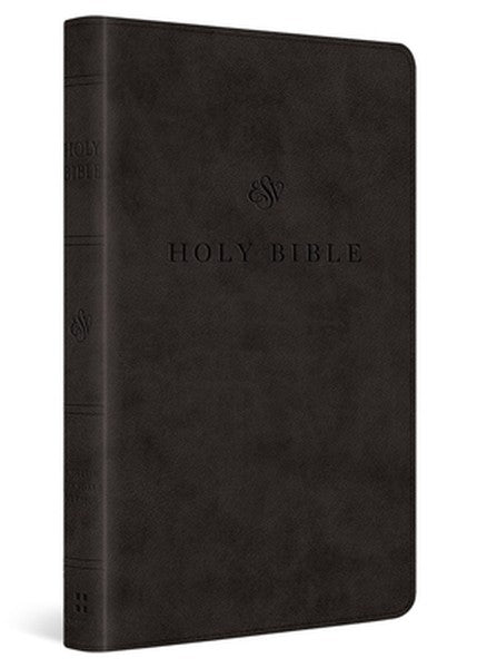 ESV Premium Church Bible, Large Print, Red Letter (Trutone, Black)