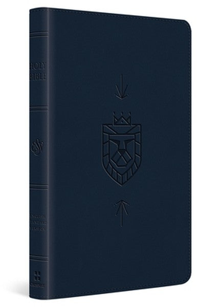 ESV Holy Bible for Kids (Trutone, Dark Blue, Lion of Judah Design)