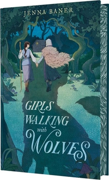 Girls Walking with Wolves