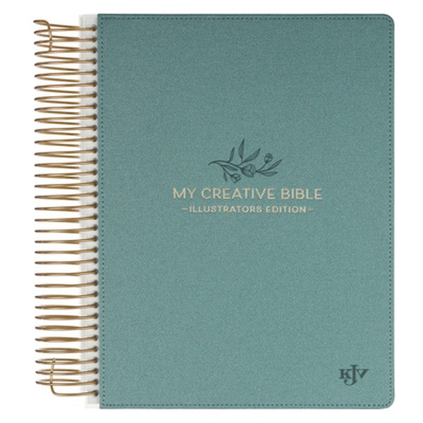 KJV My Creative Bible (Hardcover, Teal Linen)